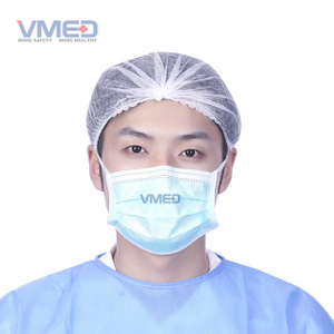Maschera chirurgica protettiva a 3 strati con laccetto
