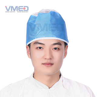 Cappellino medico monouso SMS + PP con lacci